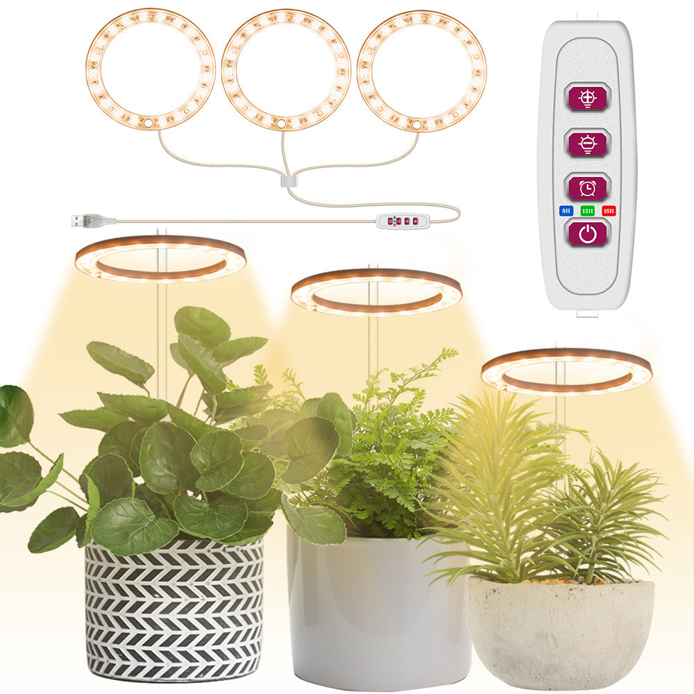 Full Spectrum USB LED Plant Grow Light Sunlight for Seedlings view 2