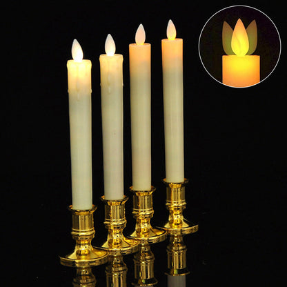 Flameless Taper LED Candles Tapered Candlesticks for Home Decor
