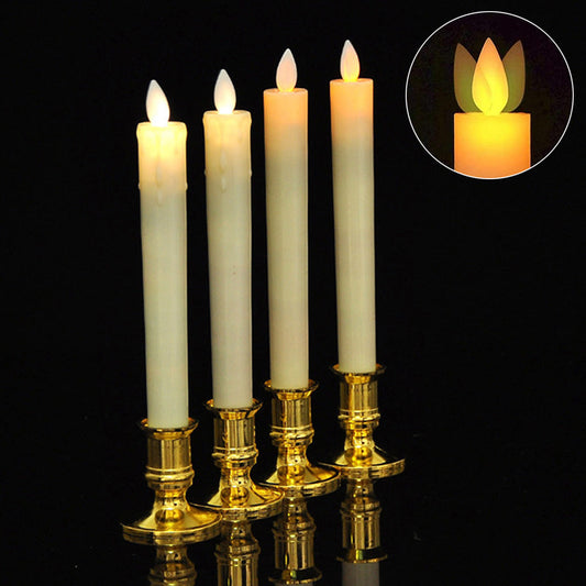 Flameless Taper LED Candles Tapered Candlesticks for Home Decor