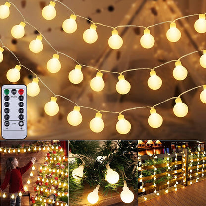 LED String Lights 8 Modes 3M to 20LED 6M to 40LEDs for Bedroom Decor view 2