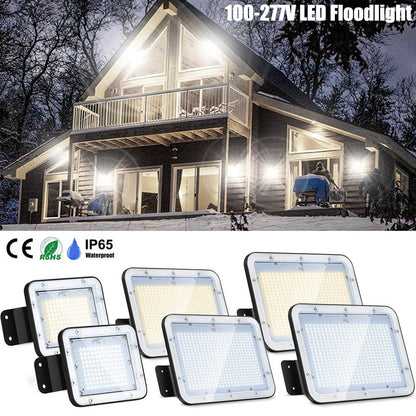 Outdoor LED Exterior Security Lights for Doors Porch and Garage view 2