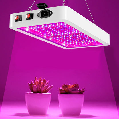 LED Grow Light Full Spectrum Red Blue Light 81 to 312LEDs 25W to 80W view 2