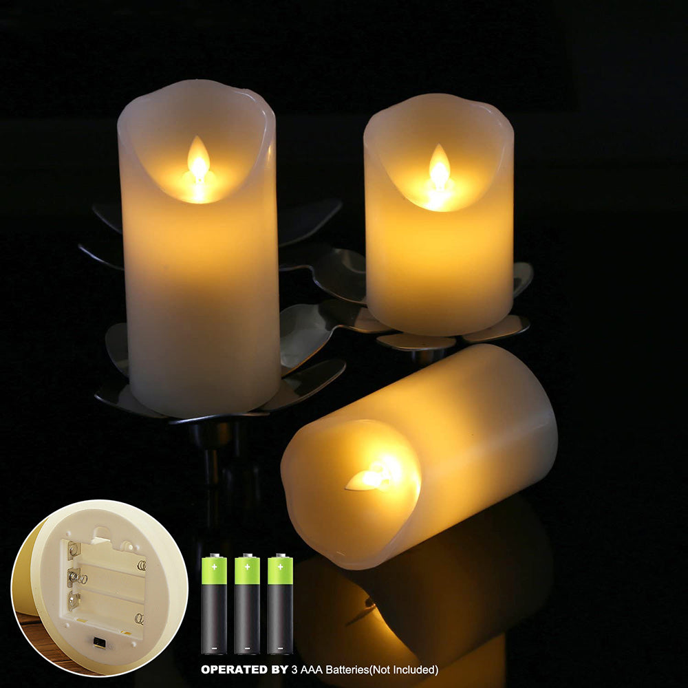 Flameless Votive Electric Candles for Home Table and Party Decor view 2