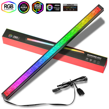 ARGB LED Strip for PC with 5V 3 pin for Gaming PC Case Lighting view 2