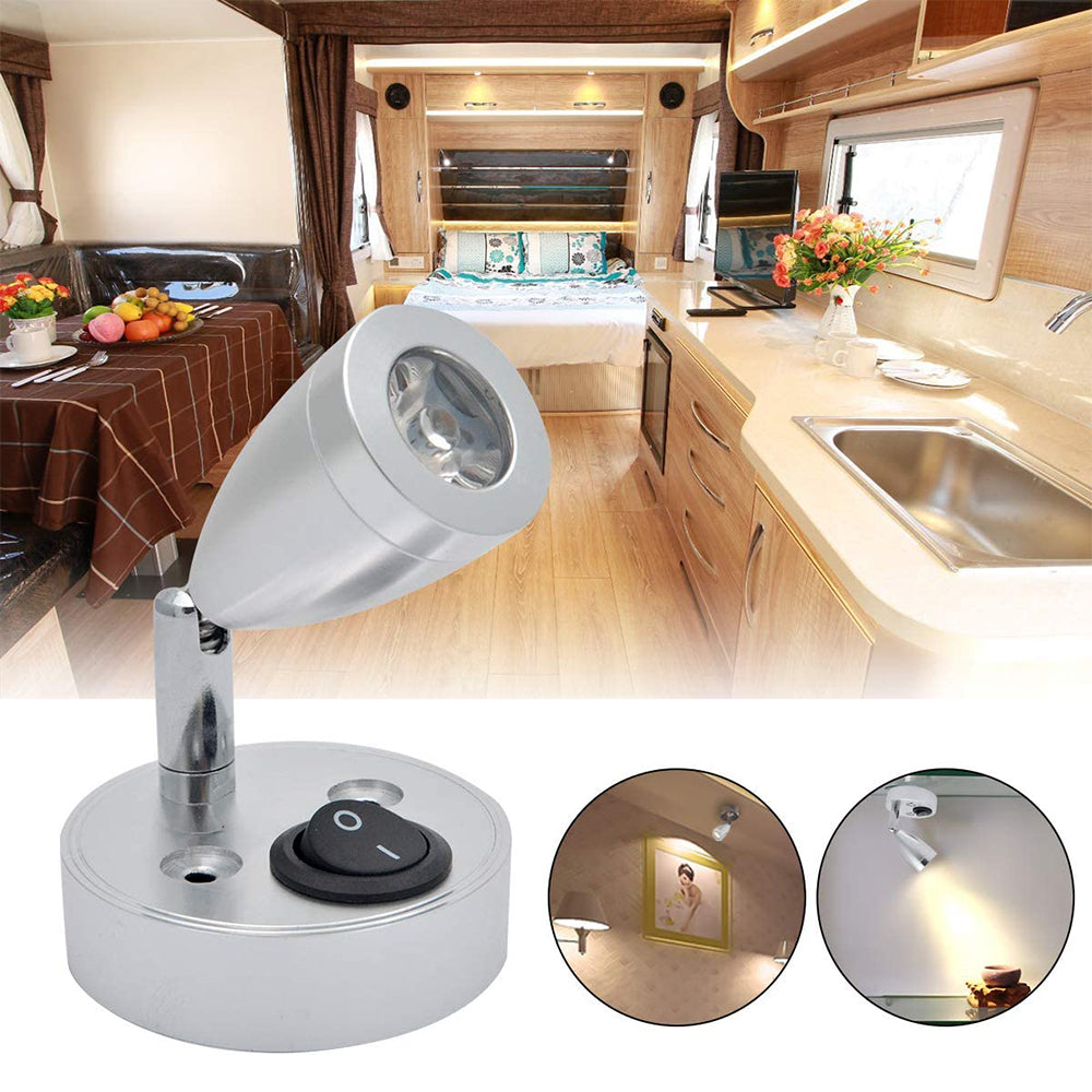 LED Spotlight Reading RV Interior Light for Bed and Travel Reading view 2