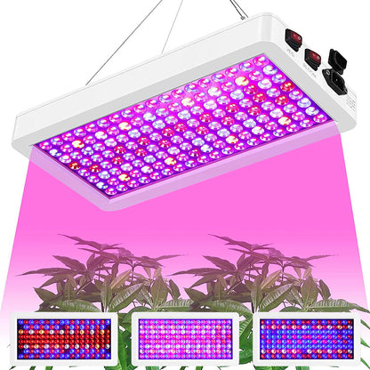 Full Spectrum LED Grow Light Panel Dual Chip Design for Indoor Plants