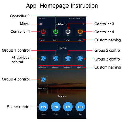 Smart Bridge for Smart Home BT Mesh APP Control of Smart LED Light view 10