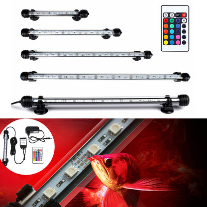Waterproof Air Bubble Lamp LED Aquarium Light for Fish Tank Decor view 2