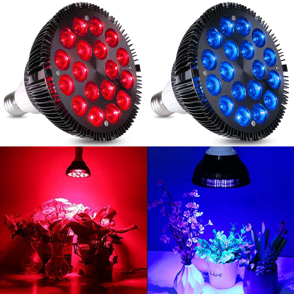 High Power Brightness LED Grow Light PAR38 18W 54W for Indoor Plants view 2