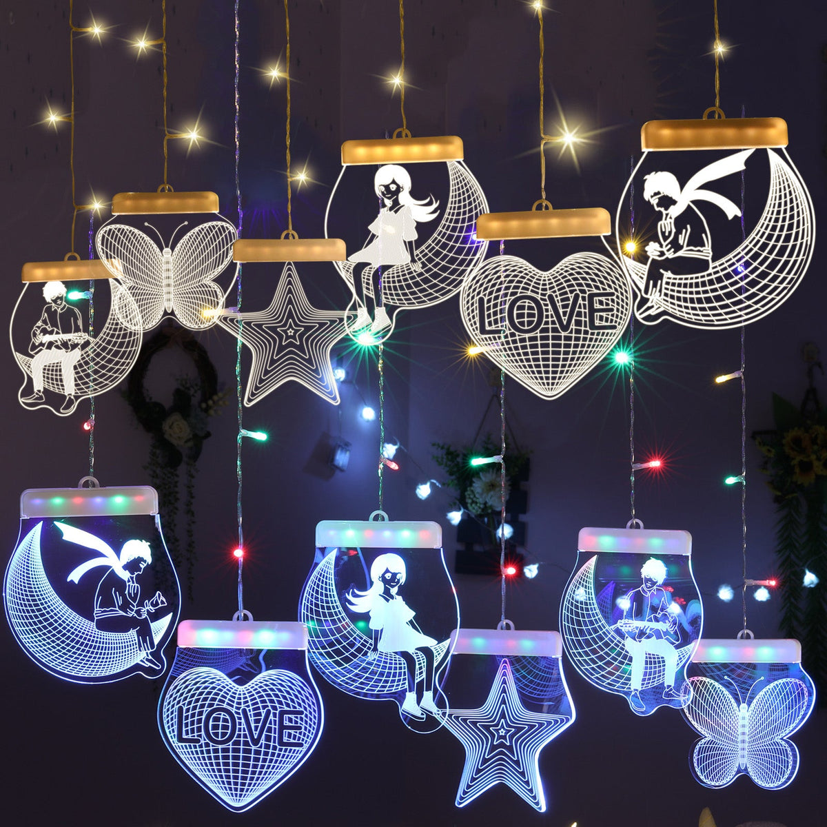 LED String Lights for Bedroom Party Wedding and Holiday Decor view 2