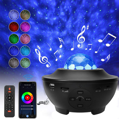 WiFi Smart LED Galaxy Projector Light Lamp for Bedroom Ceiling view 2