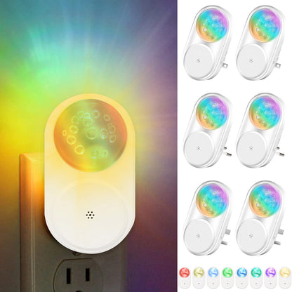LED Night Light Plug into Wall Lamp for Bedroom Hallway and Bathroom view 2
