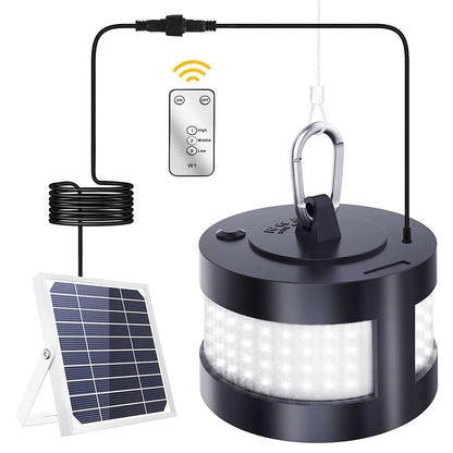 160 LED Outdoor Waterproof Solar Pendant Lights for Garden and Patio view 2
