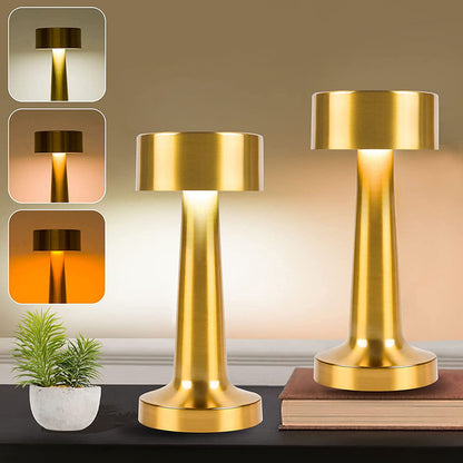 LED Desk Lamp Touch Sensor Table Lamp for Bedroom and Home Office view 2