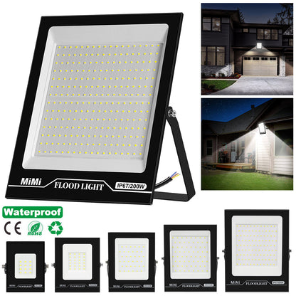 Waterproof Ultra thin LED Street Lamp for Garden Yard and Patio view 2