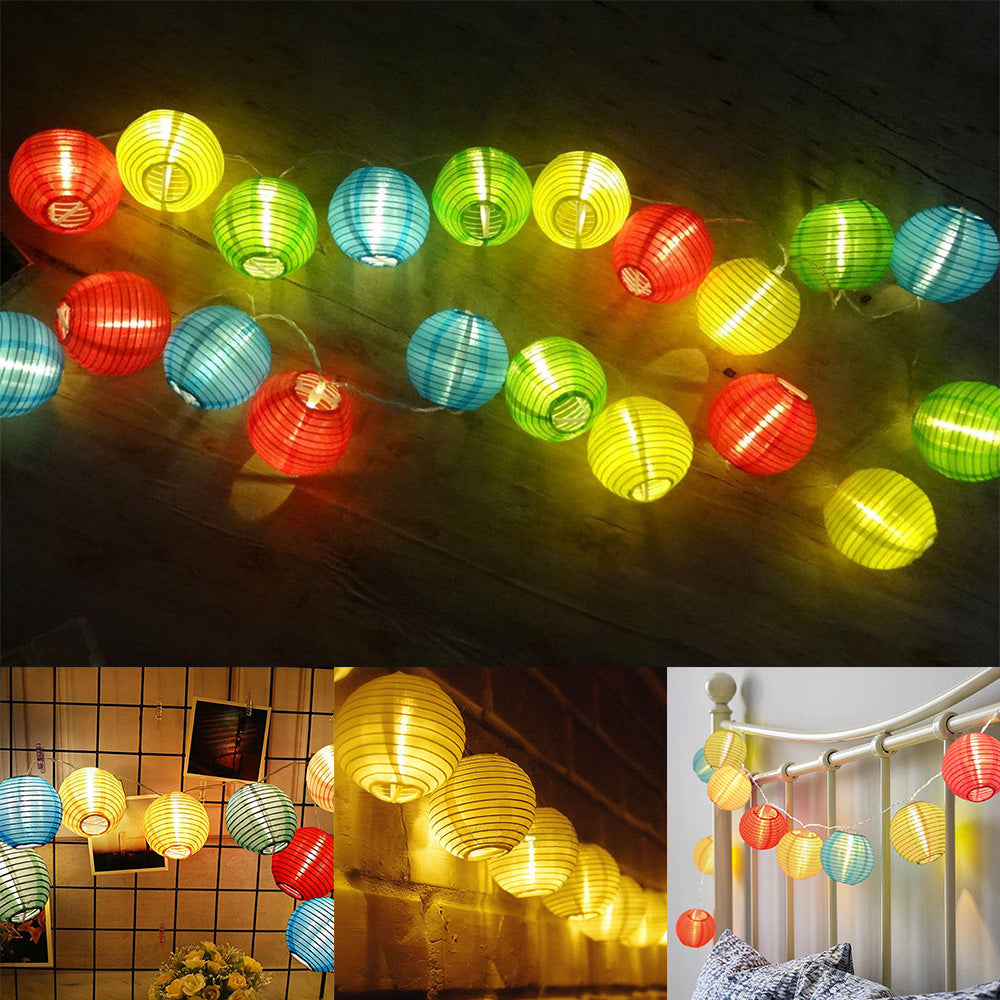 Lanterns String Lights for Patio Garden Party and Home Decor view 2