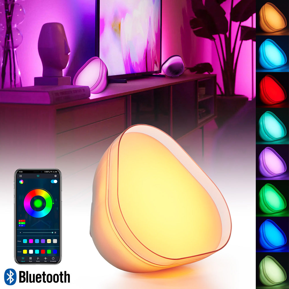 LED Smart Light Table Lamp for Bedroom Nightstand and Desk Decor view 2