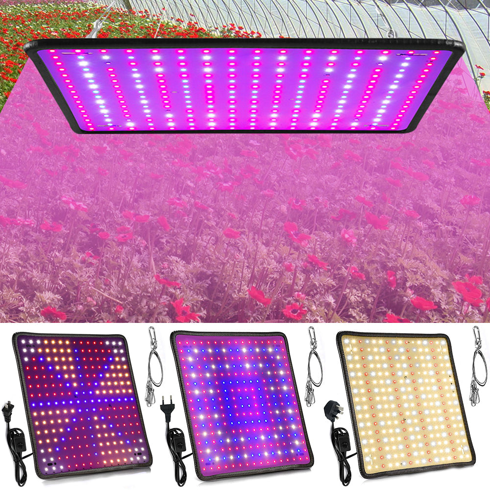 256LEDs LED Plant Grow Lights with On Off Switch Panel for Seedlings view 2