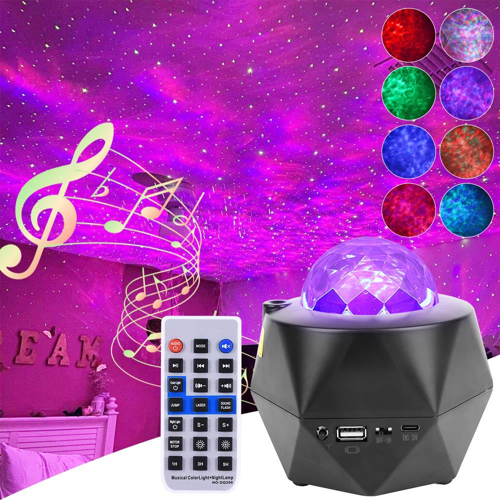 Star Projector Night Light Lamp for Bedroom Ceiling and Room Decor view 2