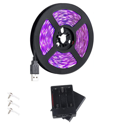2.5M LED UV Black Strip Light for Parties Posters and Room Decor view 2