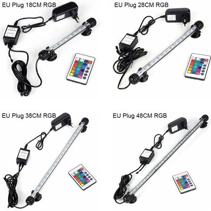 Waterproof Air Bubble Lamp LED Aquarium Light for Fish Tank Decor view 17