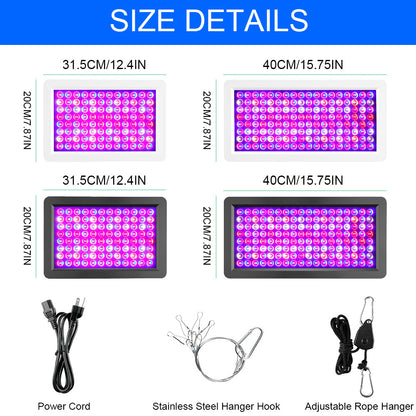 Full Spectrum LED Grow Light Panel Dual Chip Design for Indoor Plants view 19