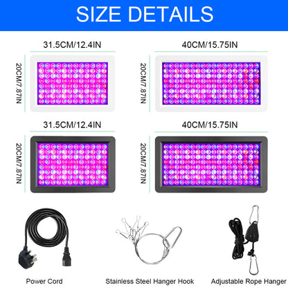 Full Spectrum LED Grow Light Panel Dual Chip Design for Indoor Plants view 18