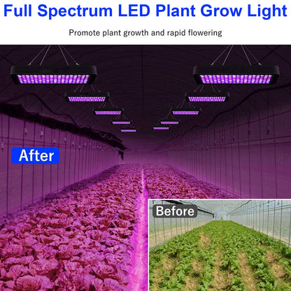 Full Spectrum LED Grow Light Panel Dual Chip Design for Indoor Plants view 12