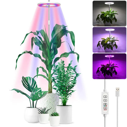 Ring Light Head Grow Lights 72 LEDs Full Spectrum 360 Degree Range