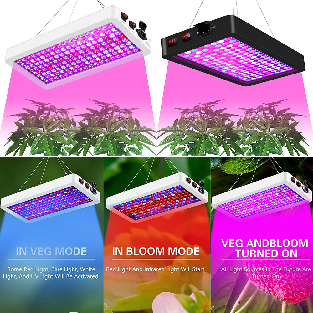 Full Spectrum LED Grow Light Panel Dual Chip Design for Indoor Plants view 2