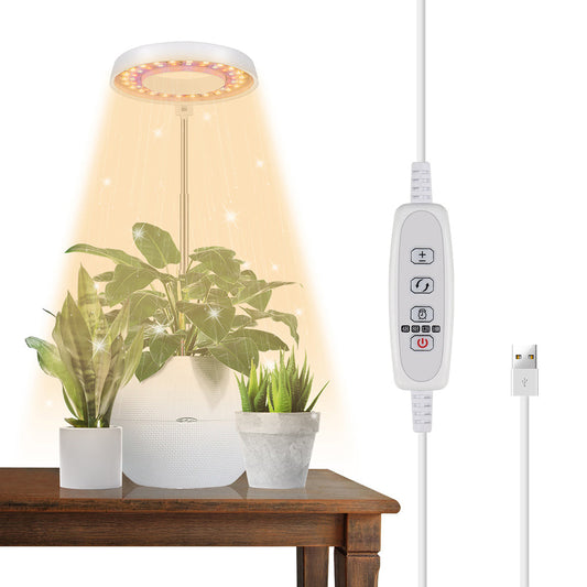 LED Full Spectrum Halo Plant Grow Lamp for Indoor Plants and Herbs