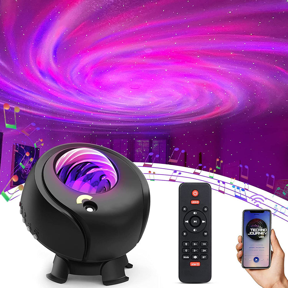 Galactic Nebula Projection Lamp for Bedroom Ceiling and Room Decor