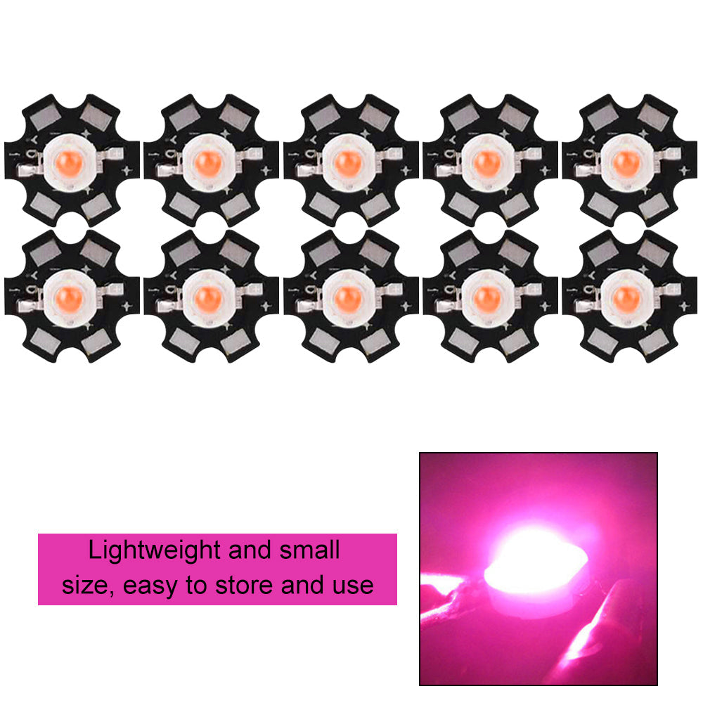High Power Full Spectrum LED Chip Bulb COB Light Beads 1W 3W