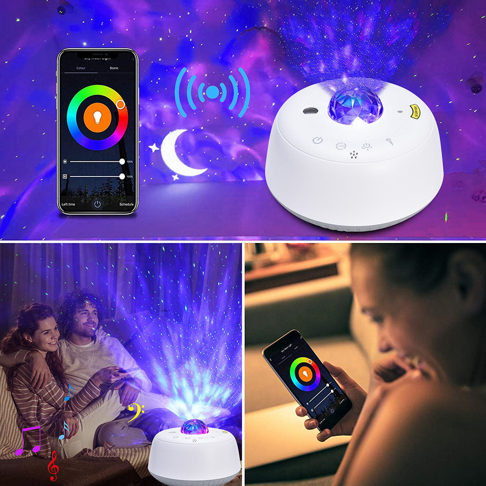LED Star Galaxy Projector Light for Bedroom Ceiling and Room Decor