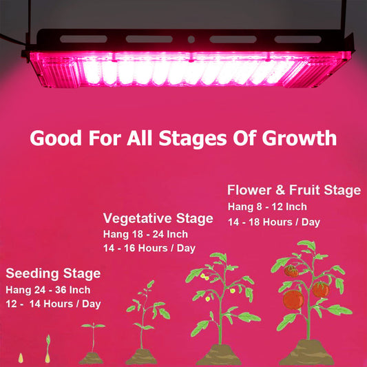 LED Spot Plant Light ON OFF Switch 50W 100W for Indoor Plants