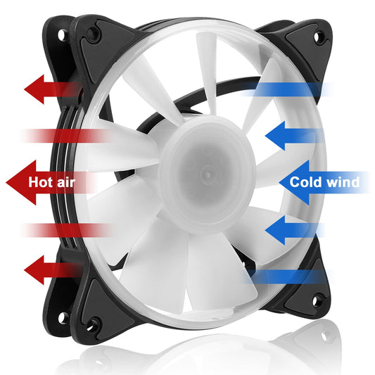 RGB Dreamcolor LED Computer Cooling Fan for Gaming PC Case Cooling