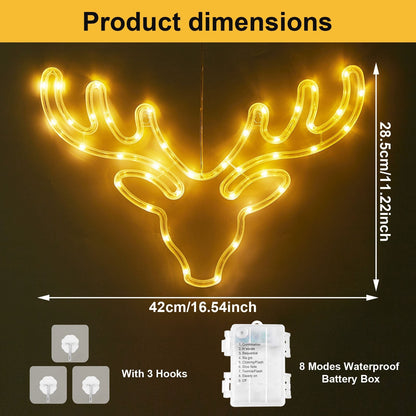 Double Side Window Silhouette Lights Sign Lamp 8 Models for Home Decor view 8