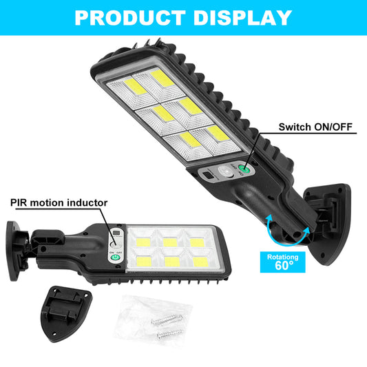 Outdoor Solar Wall Lights Street Lamp for Garden Yard and Patio