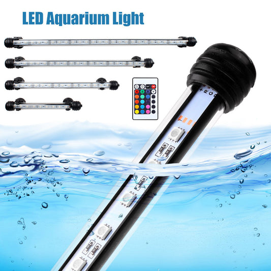 Waterproof Air Bubble Lamp LED Aquarium Light for Fish Tank Decor