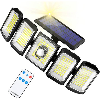 Outdoor Motion Sensor Solar Lights with Remote Control for Garden Yard view 10