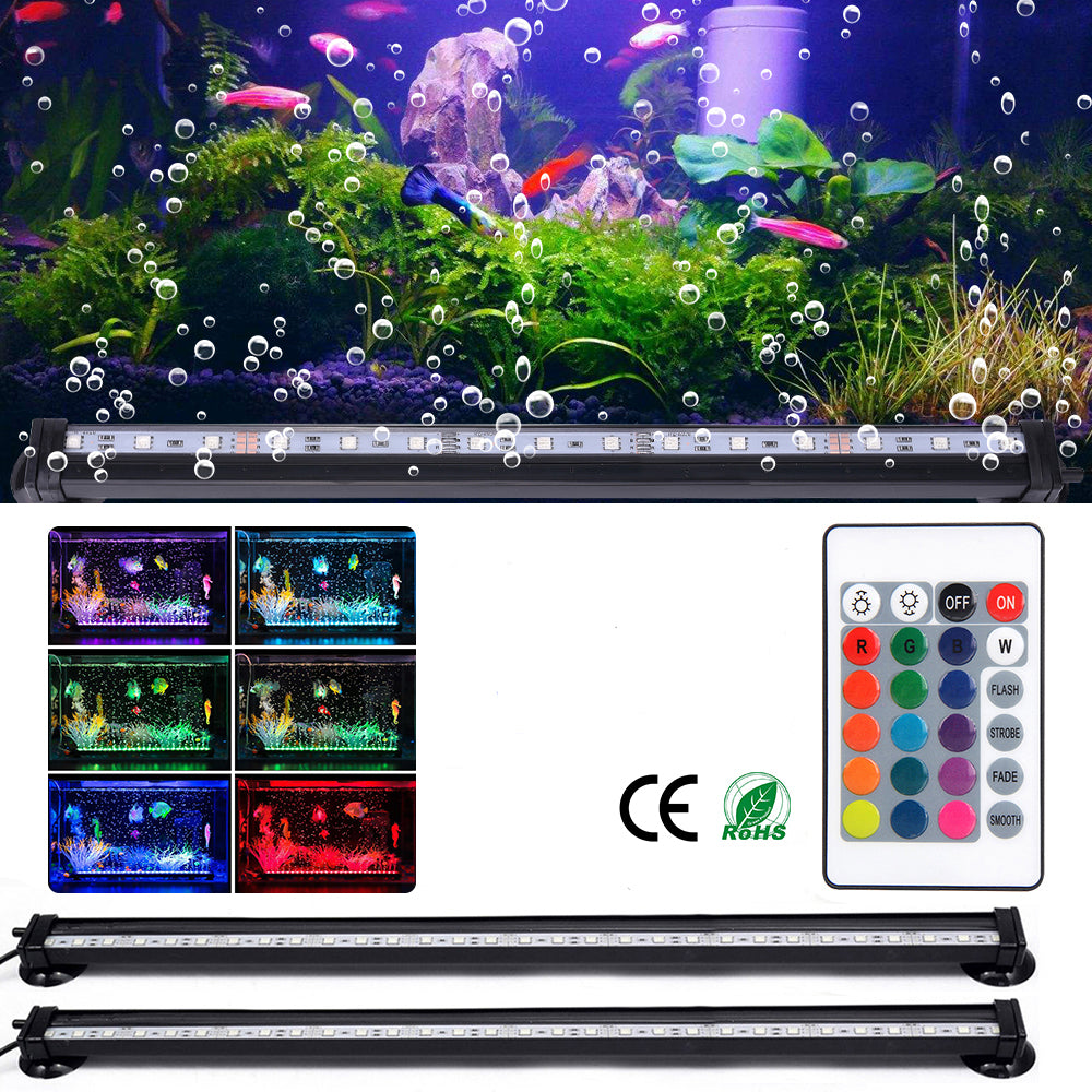 LED RGB Color Changing Fish Tank Light for Aquarium and Plants view 2