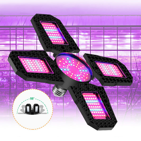 Foldable E26 E27 LED Plant Light Bulb for Indoor Plants and Seedlings