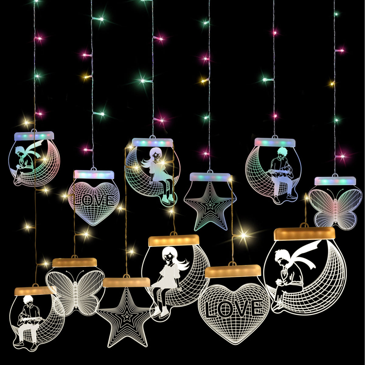 LED String Lights for Bedroom Party Wedding and Holiday Decor