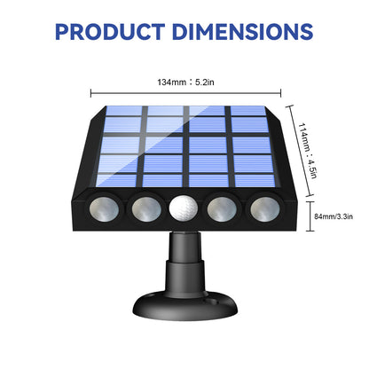 Waterproof LED Motion Sensor Solar Lights for Garden Yard and Patio view 12