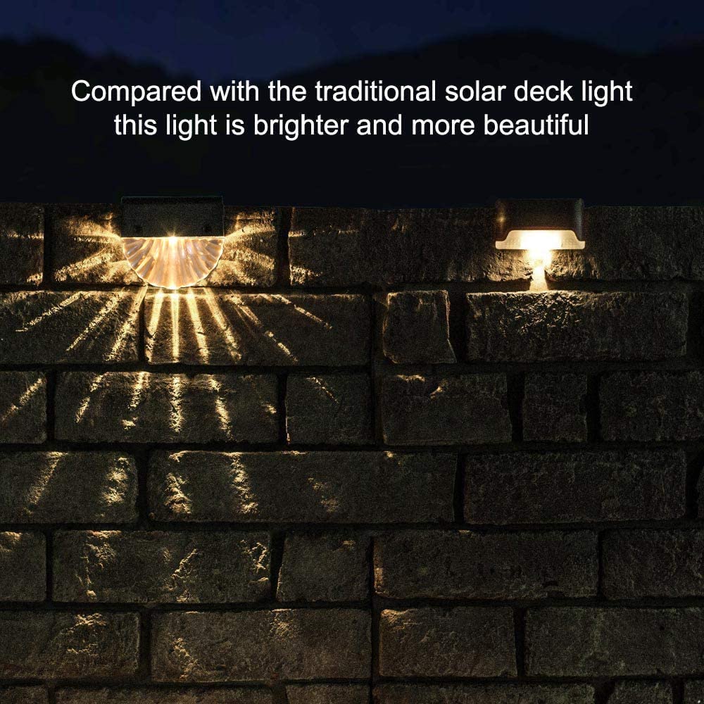 Waterproof LED Solar Step Lights Waterproof for Garden Yard and Patio view 3