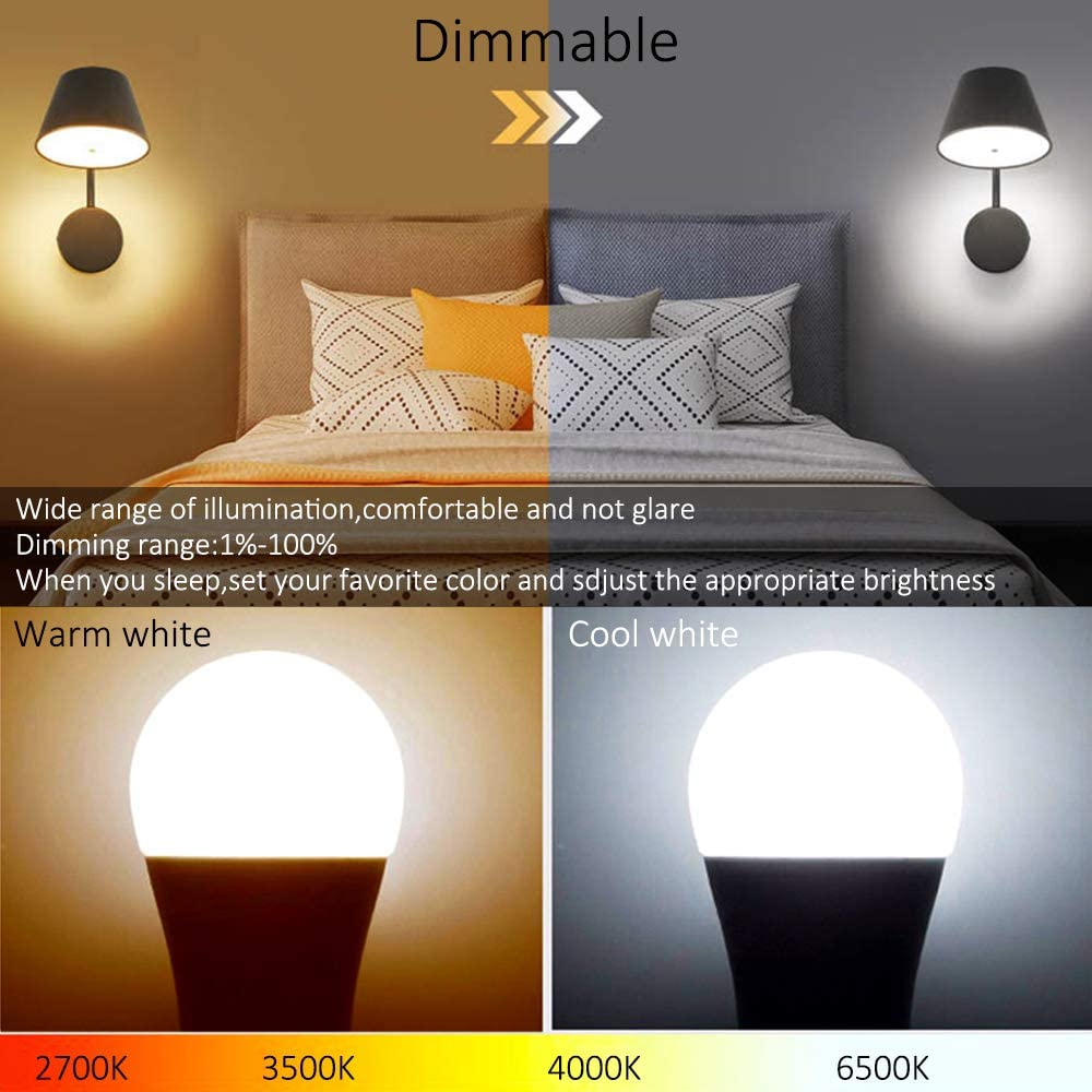 Bluetooth Smart LED Bulb for Home Lighting and Bedroom Lamps view 7