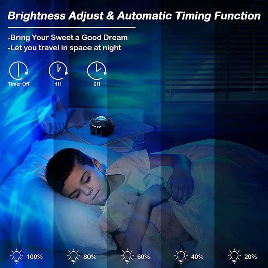Galaxy Aurora Projector Lights Lamp for Bedroom Ceiling and Room Decor