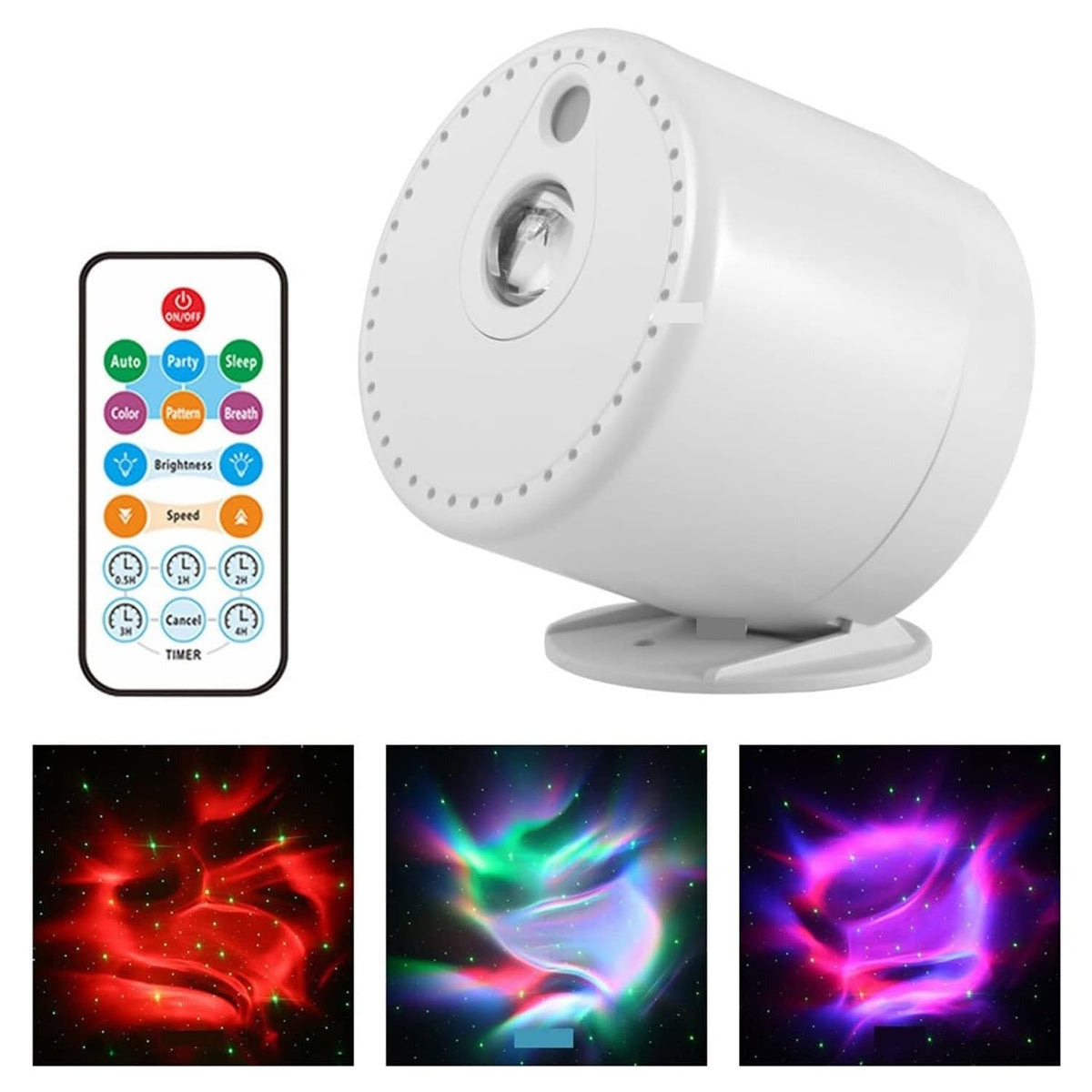 LED Star Projector RGB Fullcolor Aurora Lamp for Bedroom Ceiling