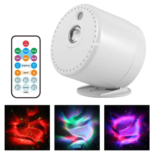 LED Star Projector RGB Fullcolor Aurora Lamp for Bedroom Ceiling