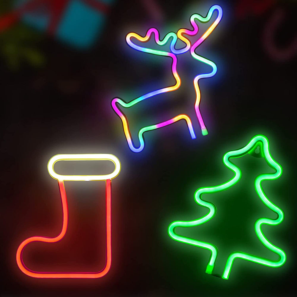 Christmas Jingle Bell Neon Sign Decor Light for Home and Party Decor view 3